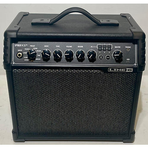 Line 6 Used Line 6 Spider V 20 MkII 20w 1x8 Guitar Combo Amp