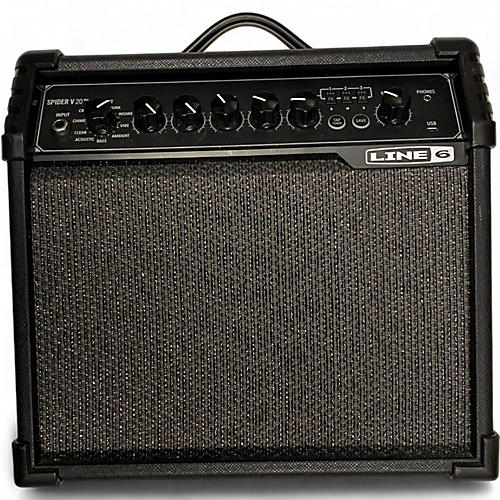 Line 6 Used Line 6 Spider V 20 MkII 20w 1x8 Guitar Combo Amp