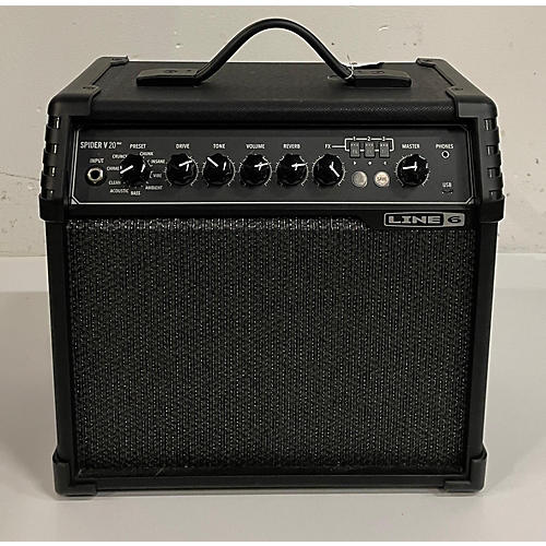 Line 6 Used Line 6 Spider V 20 MkII 20w 1x8 Guitar Combo Amp