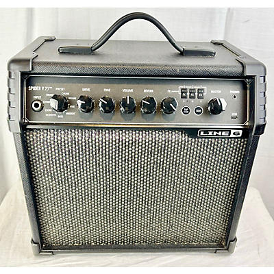 Line 6 Used Line 6 Spider V 20 MkII 20w 1x8 Guitar Combo Amp