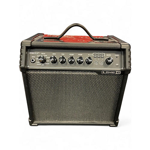 Used Line 6 Spider V 20 MkII 20w 1x8 Guitar Combo Amp