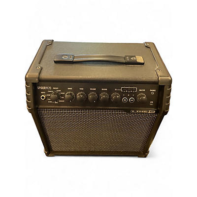 Used Line 6 Spider V 20 MkII 20w 1x8 Guitar Combo Amp