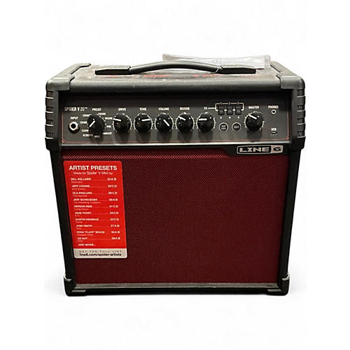Used Line 6 Spider V 20 MkII 20w 1x8 Guitar Combo Amp