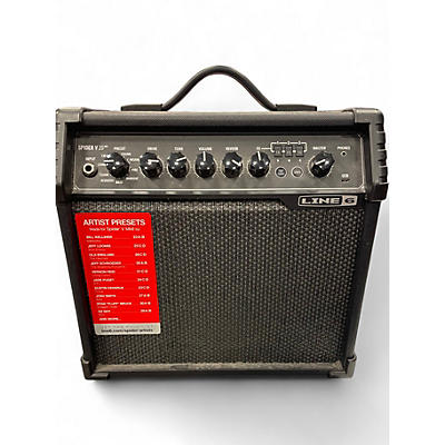 Used Line 6 Spider V 20 MkII 20w 1x8 Guitar Combo Amp