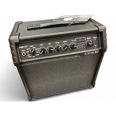 Used Line 6 Spider V 20 MkII 20w 1x8 Guitar Combo Amp