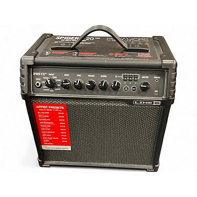 Used Line 6 Spider V 20 MkII 20w 1x8 Guitar Combo Amp
