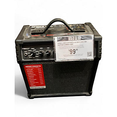 Used Line 6 Spider V 20 MkII 20w 1x8 Guitar Combo Amp