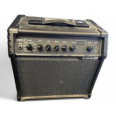 Used Line 6 Spider V 20 MkII 20w 1x8 Guitar Combo Amp
