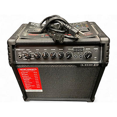 Used Line 6 Spider V 20 MkII 20w 1x8 Guitar Combo Amp