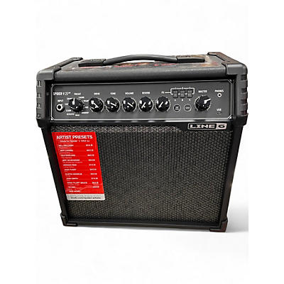 Used Line 6 Spider V 20 MkII 20w 1x8 Guitar Combo Amp