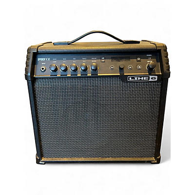 Used Line 6 Spider V 30 1x8 Guitar Combo Amp