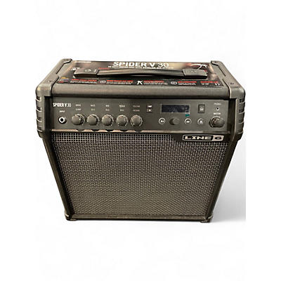 Used Line 6 Spider V 30 1x8 Guitar Combo Amp