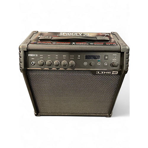 Used Line 6 Spider V 30 1x8 Guitar Combo Amp