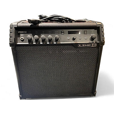 Used Line 6 Spider V 30 1x8 Guitar Combo Amp