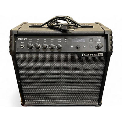 Used Line 6 Spider V 30 1x8 Guitar Combo Amp