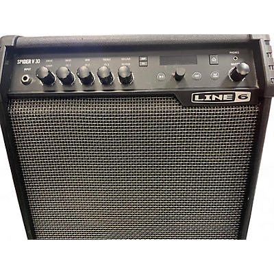 Used Line 6 Spider V 30 1x8 Guitar Combo Amp