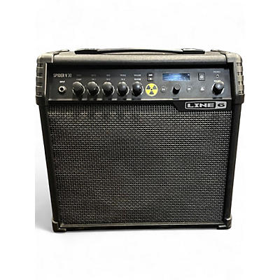Used Line 6 Spider V 30 1x8 Guitar Combo Amp