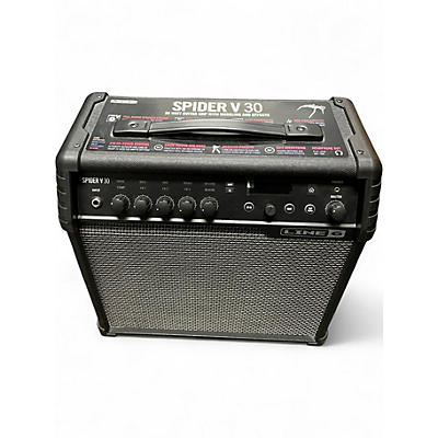Used Line 6 Spider V 30 1x8 Guitar Combo Amp