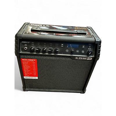 Used Line 6 Spider V 30 1x8 Guitar Combo Amp
