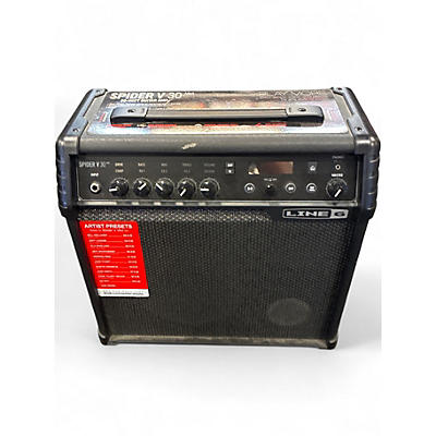 Used Line 6 Spider V 30 1x8 Guitar Combo Amp