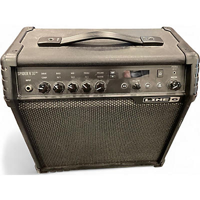 Used Line 6 Spider V 30 1x8 Guitar Combo Amp