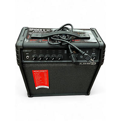Used Line 6 Spider V 30 MKII 1x8 Guitar Combo Amp