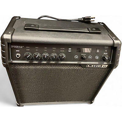Used Line 6 Spider V 30 MKII  Guitar Combo Amp