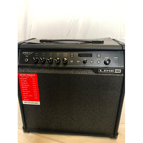 Line 6 Used Line 6 Spider V 60 1x10 Guitar Combo Amp