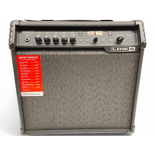 Used Line 6 Spider V 60 1x10 Guitar Combo Amp