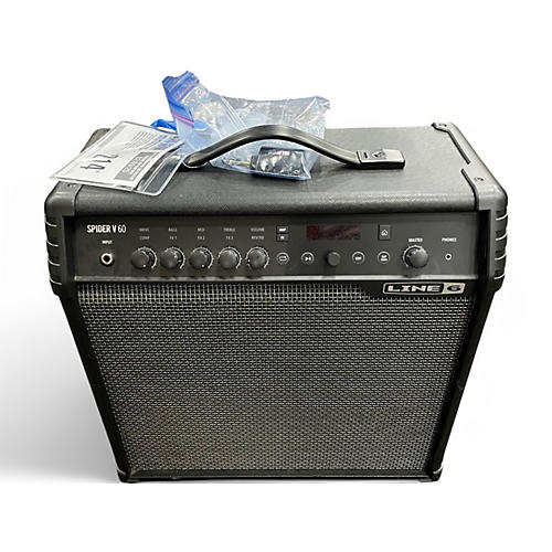 Used Line 6 Spider V 60 1x10 Guitar Combo Amp