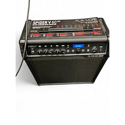 Used Line 6 Spider V 60 1x10 Guitar Combo Amp