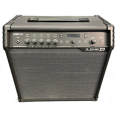 Used Line 6 Spider V 60 1x10 Guitar Combo Amp