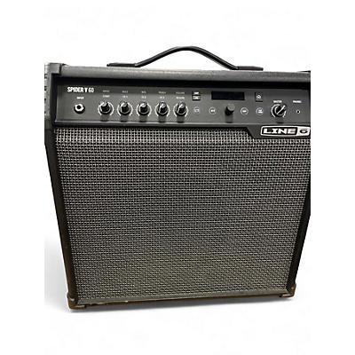 Used Line 6 Spider V 60 1x10 Guitar Combo Amp