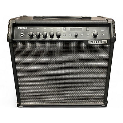 Used Line 6 Spider V 60 1x10 Guitar Combo Amp