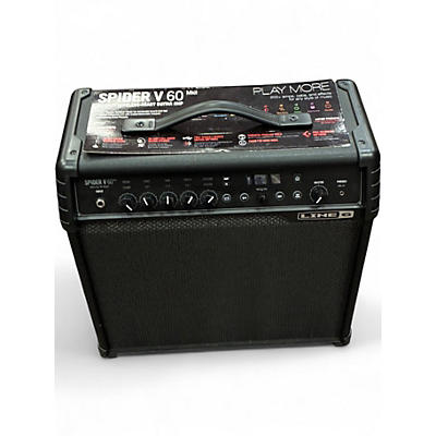 Used Line 6 Spider V 60 1x10 Guitar Combo Amp
