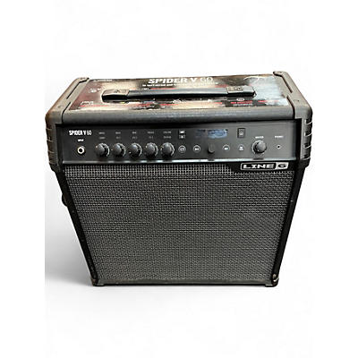 Used Line 6 Spider V 60 1x10 Guitar Combo Amp
