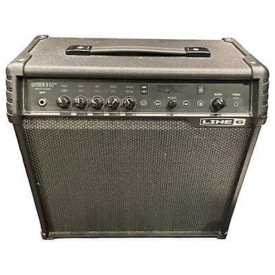 Used Line 6 Spider V 60 1x10 Guitar Combo Amp