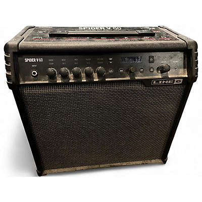 Used Line 6 Spider V 60 1x10 Guitar Combo Amp