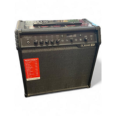 Used Line 6 Spider V 60 1x10 Guitar Combo Amp