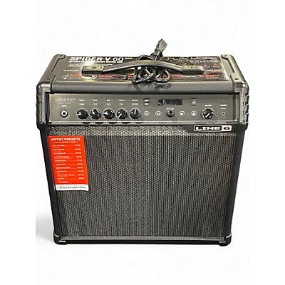 Used Line 6 Spider V 60 1x10 Guitar Combo Amp