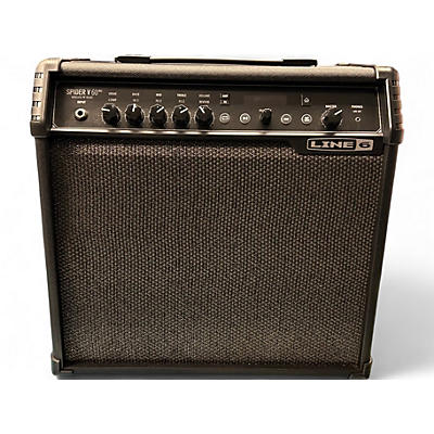 Used Line 6 Spider V 60 1x10 Guitar Combo Amp