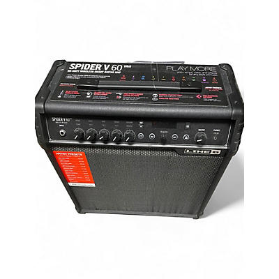 Used Line 6 Spider V 60 1x10 Guitar Combo Amp