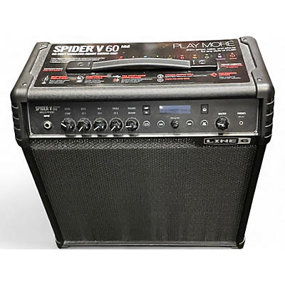 Used Line 6 Spider V 60 1x10 MKii Guitar Combo Amp