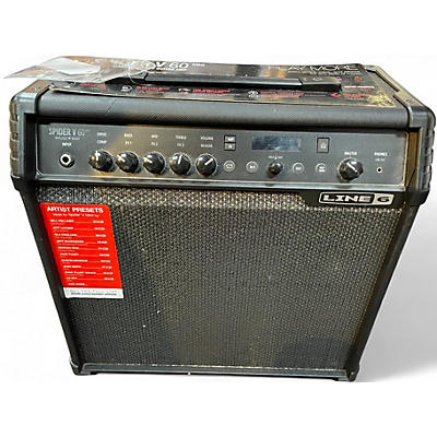 Used Line 6 Spider V 60 MKII Guitar Combo Amp