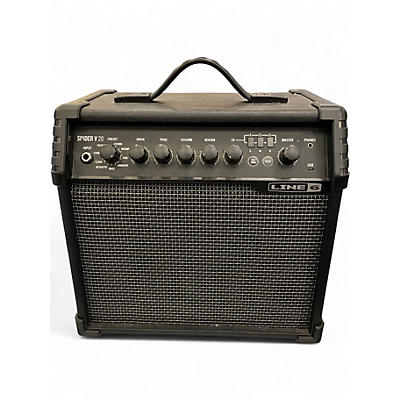 Used Line 6 Spider V20 Guitar Combo Amp