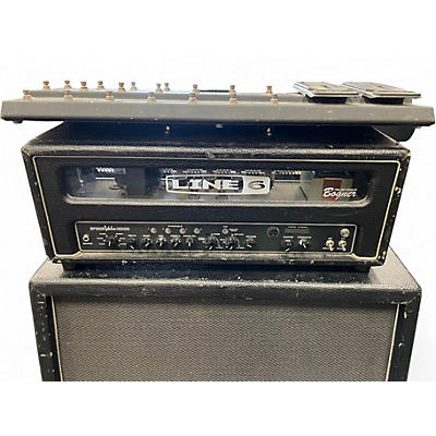 Used Line 6 Spider Valve HD100 Tube Guitar Amp Head