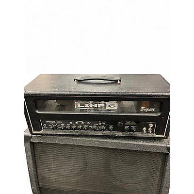 Used Line 6 Spider Valve HD100 Tube Guitar Amp Head