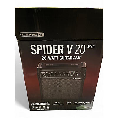 Used Line 6 Spider v 20 Guitar Combo Amp