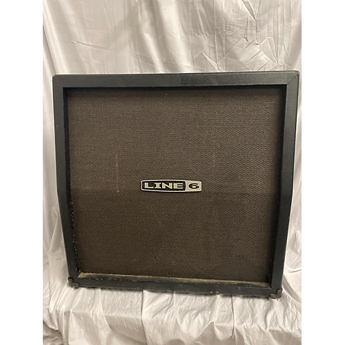 Used Line 6 Stereo Slant 4x12 Guitar Cabinet