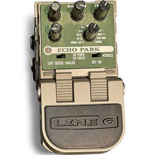 Used Line 6 Tonecore Echo Park Delay Effect Pedal